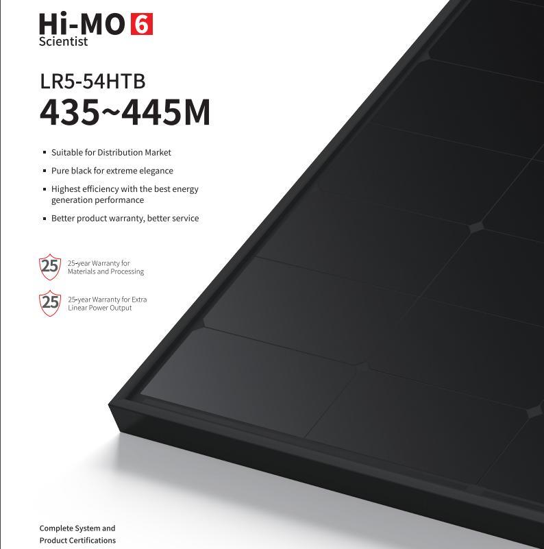 Longi Factory Price Mono Half Cut 450W 166mm Solar Panels Sun