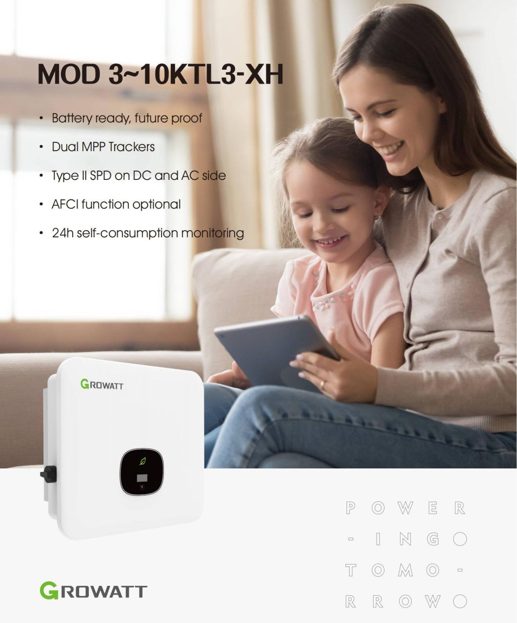 Home Use 10/3/ 5kw 6kw off Grid Hybrid Inverter Solar Energy System