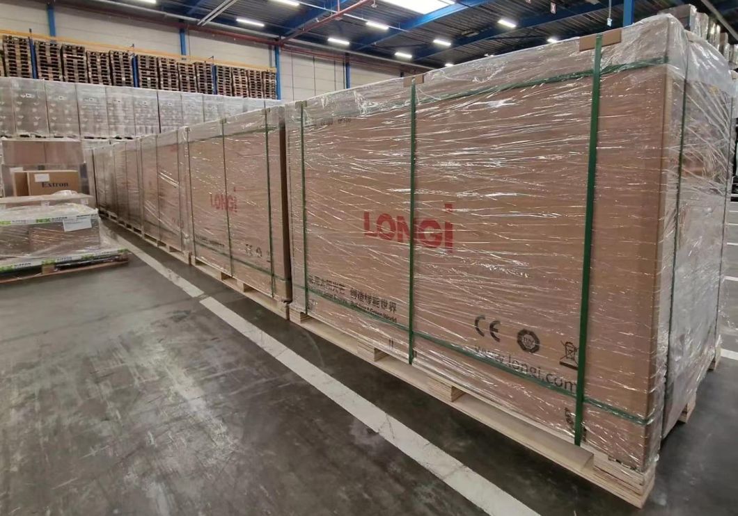 Tier 1 Brand China Longi Black Frame 400W 405W 410W A Grade Solar Panels with CE for Soalr Solar Energy System