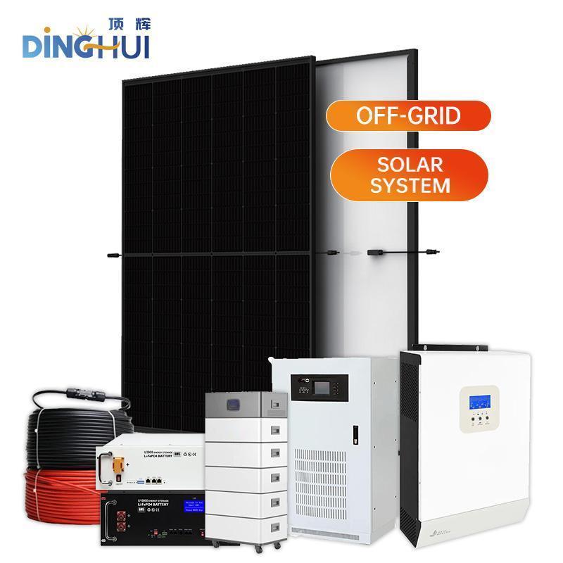 New All in One 5kw 10kw off Grid Solar Home Solar Power Energy Storage System for Wholesale