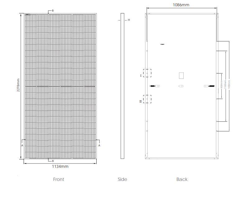 Most Popular Jinko Tiger Solar Panel 560W 580W PV Module CE Certificate