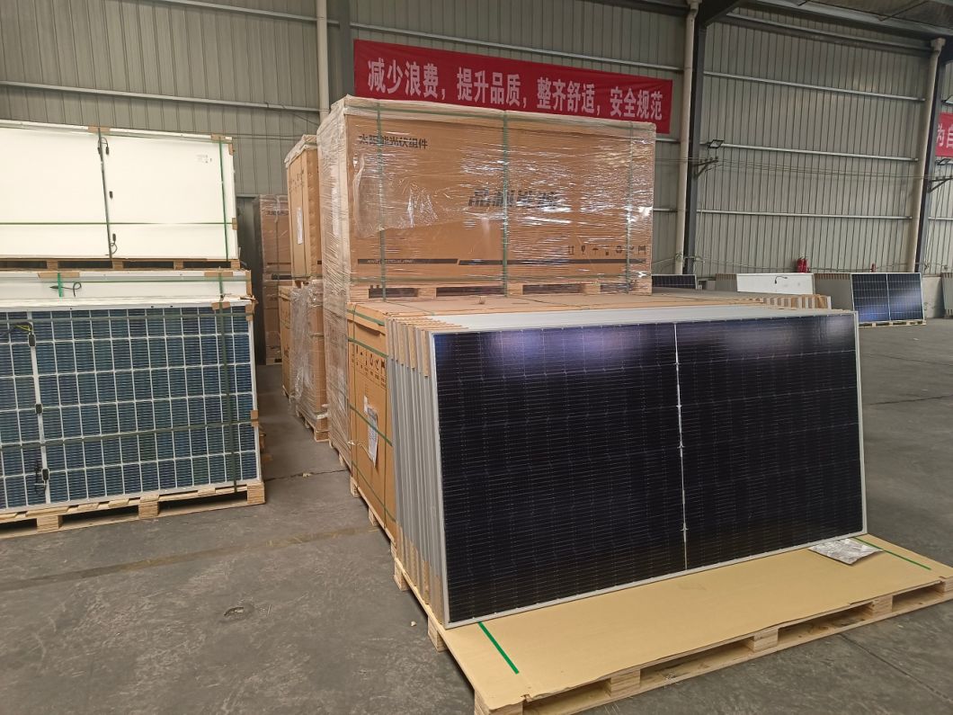 Mono Solar Panel 535W540W545W550W555W High Quality Cheap Price Solar Energy System